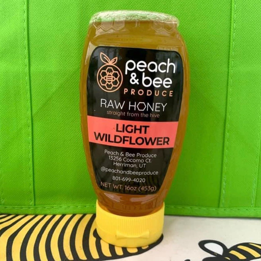 16 oz Honey Squeeze Bottle in various flavors