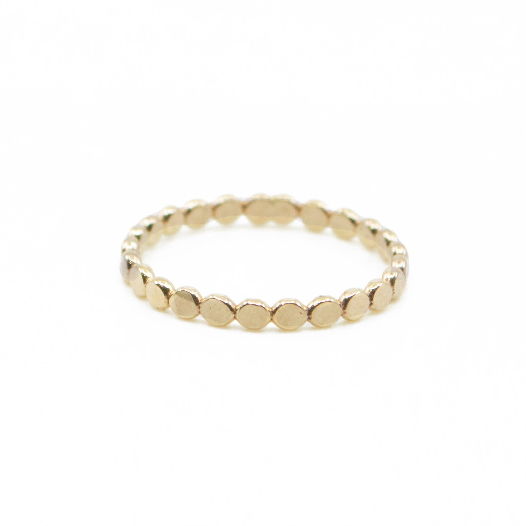Coin Ring in Gold