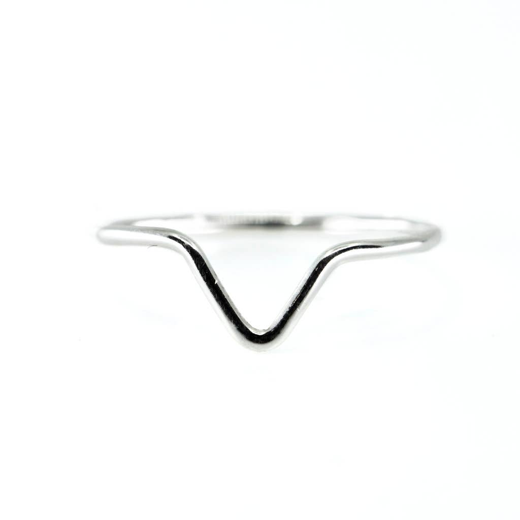Point Ring in Silver
