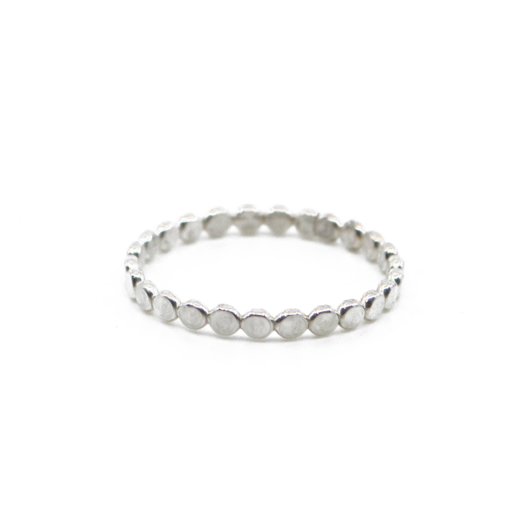Coin Ring in Silver