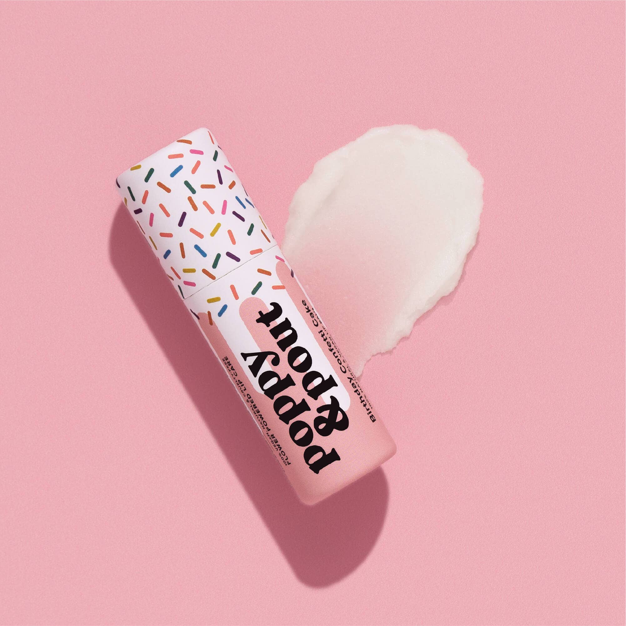 Birthday Confetti Cake Lip Balm - Pink