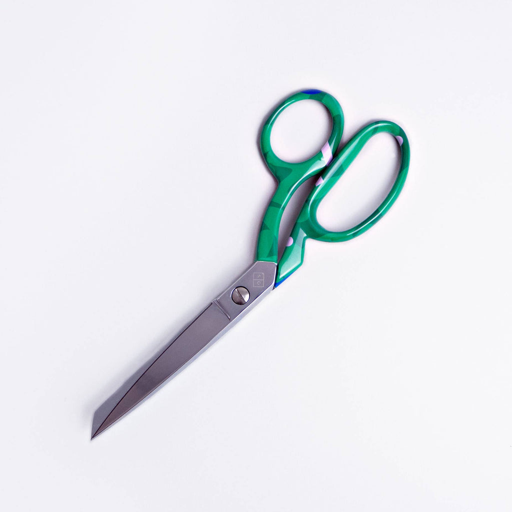 These stunning scissors are manufactured in a family-owned factory in Italy and are hand assembled and adjusted by craftsmen with over 25 years experience. They measure 8.27 inches long and are proper tailors scissors, so make a perfect gift for the fashion lover or crafty person in your life.