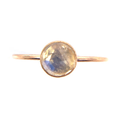 Medium Moonstone Ring - Goldfill
