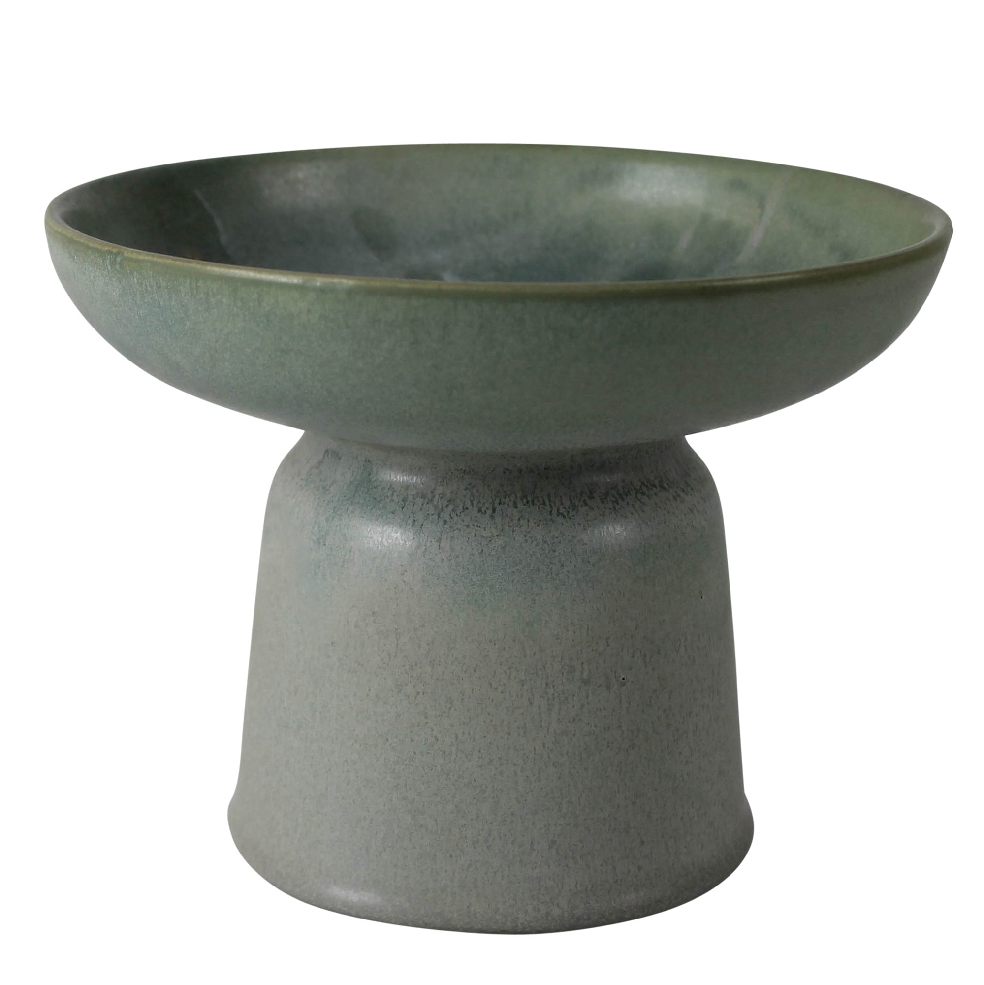 Tau Pedestal Bowl, Ceramic - Lrg