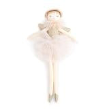 Meet Adele, the angel doll, your little one's new best friend! This elegant, stuffed doll is unbelievably soft and designed with exquisite detail, making her the perfect gift for any little girl. Stuffed doll is crafted from 100% polyester for softness and durability Measures 15 in  Spot clean only. Pink color