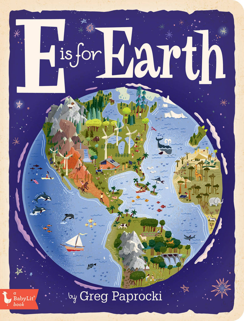 An engaging collection of illustrations teaching children all about the amazing planet we live on and the things we can do to make Earth more healthy, sustainable, and even more beautiful. Have fun reading with your child as you come across letters such as these: A for activist, C for compost, E for energy, and O for oxygen.