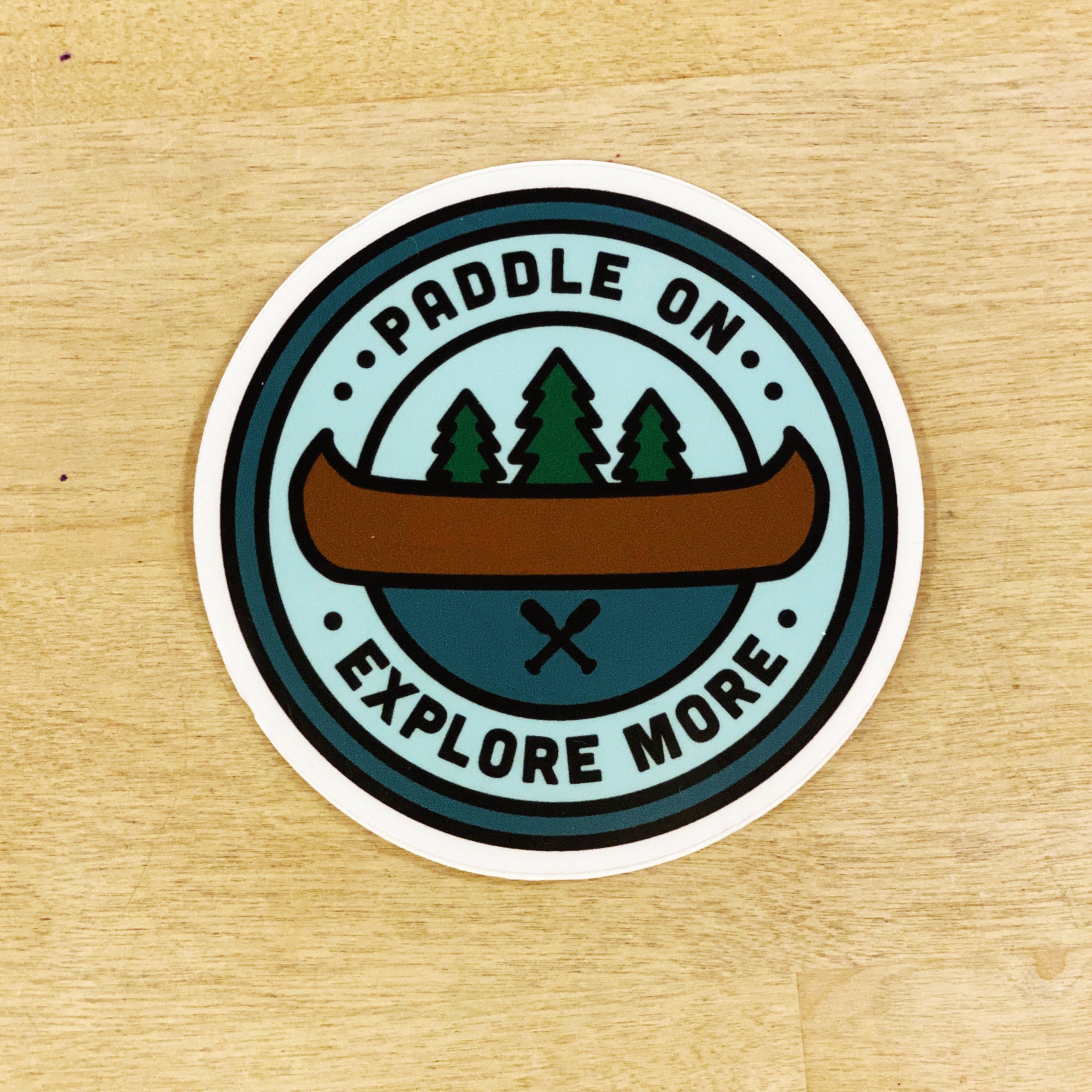 Canoe Patch  - Sticker