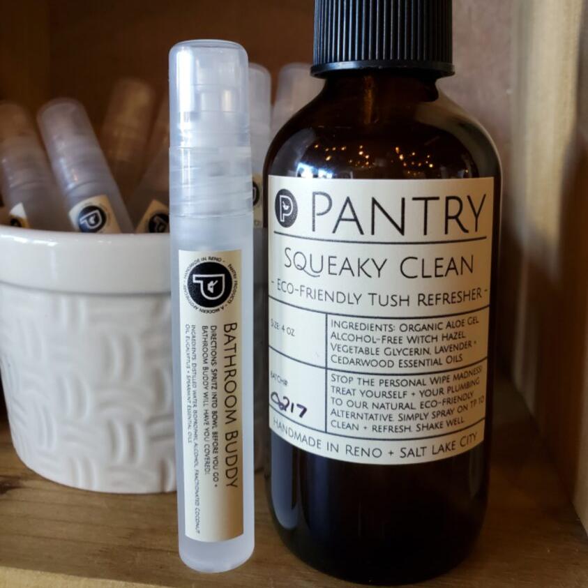 Squeaky Clean Eco-Friendly Tush Cleaner & Bathroom Buddy