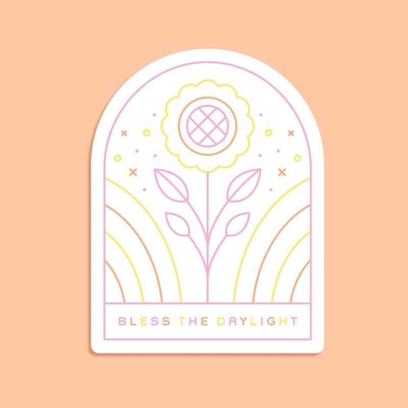Bless the Daylight Sun - Catcher- sticker