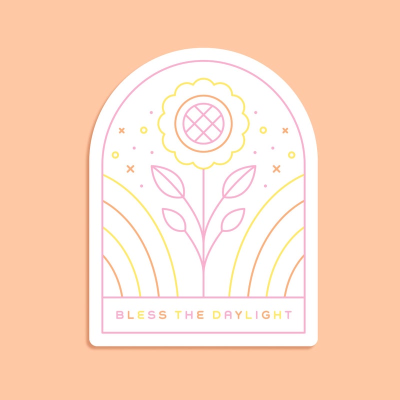 Bless the Daylight Sun - Catcher- sticker