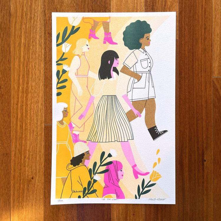 Be the Light Print