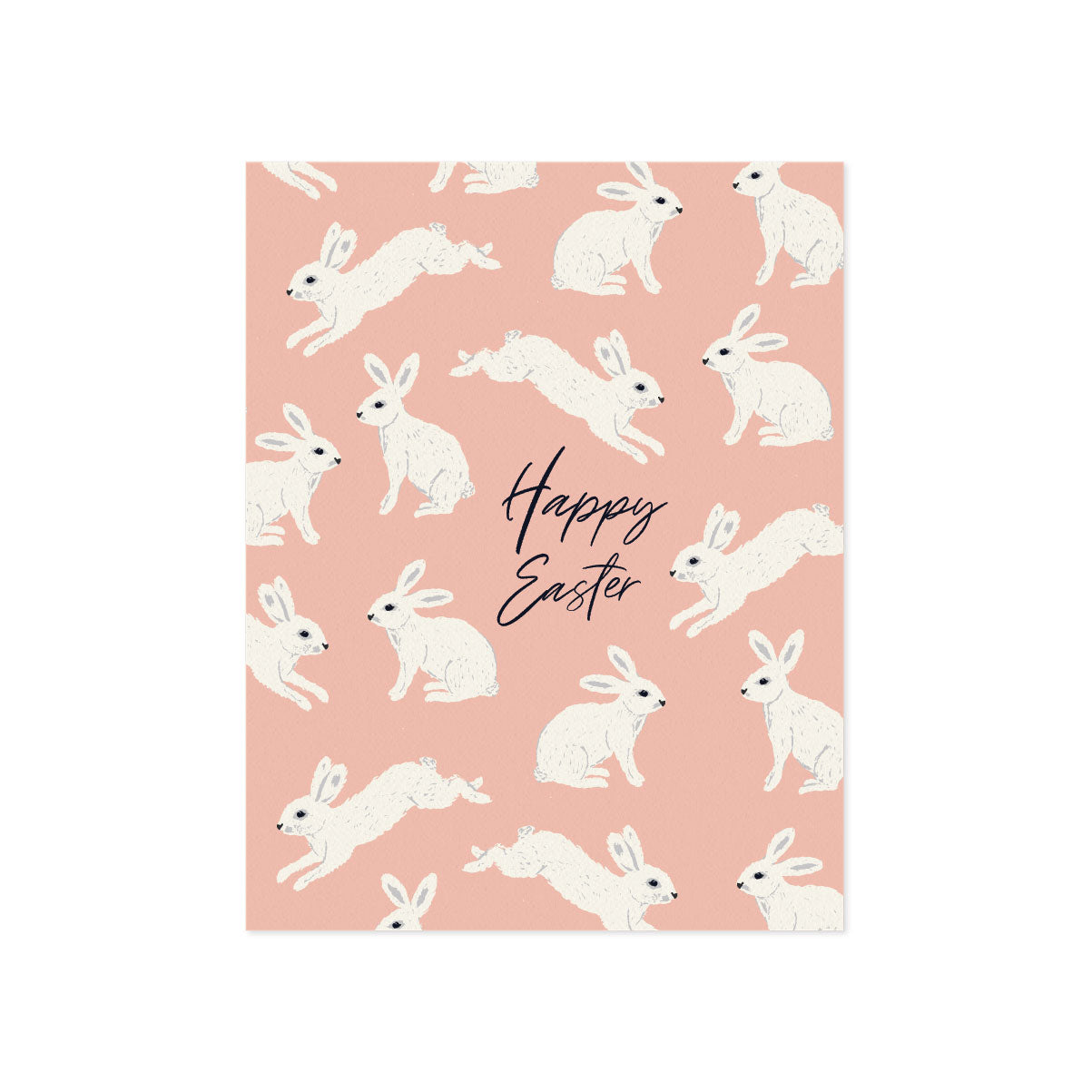 Happy Easter Bunny Greeting Card