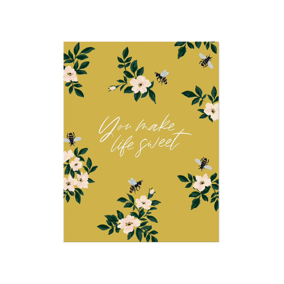 You Make Life Sweet Card - Fall Version