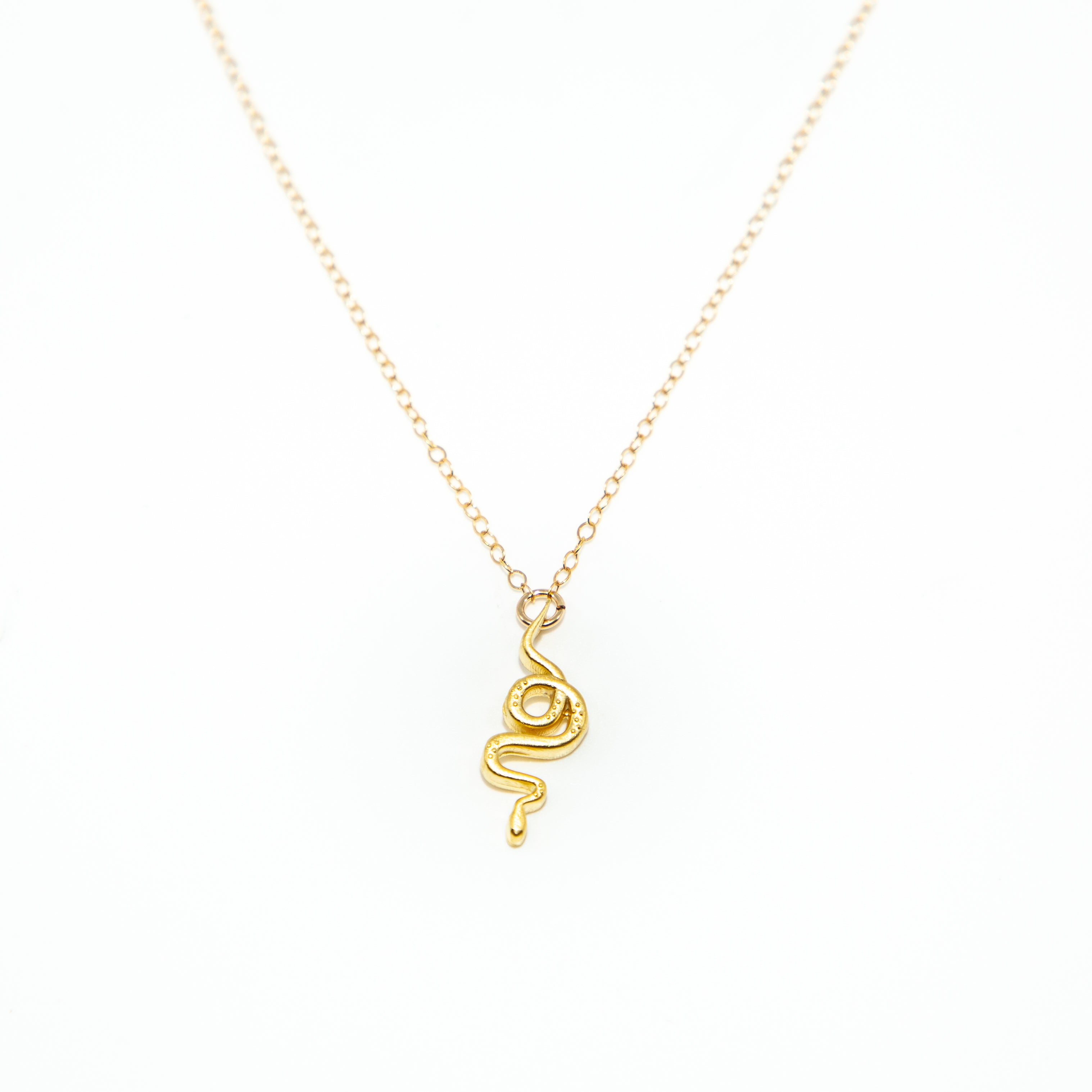  Snake Necklace Goldfill
