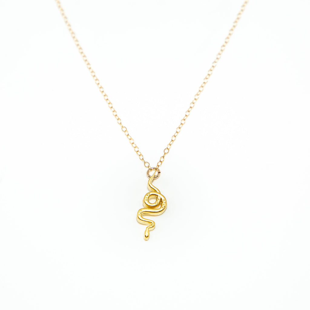  Snake Necklace Goldfill