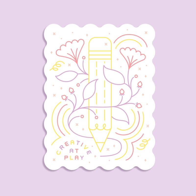 Creative at Play Sun - Catcher- sticker