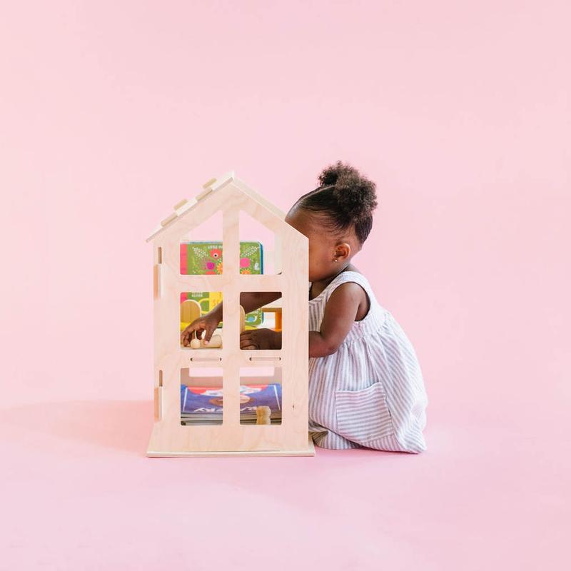 Dollhouse or Storage The neutral, natural, and beautiful design is perfect for play but also looks great in any room.