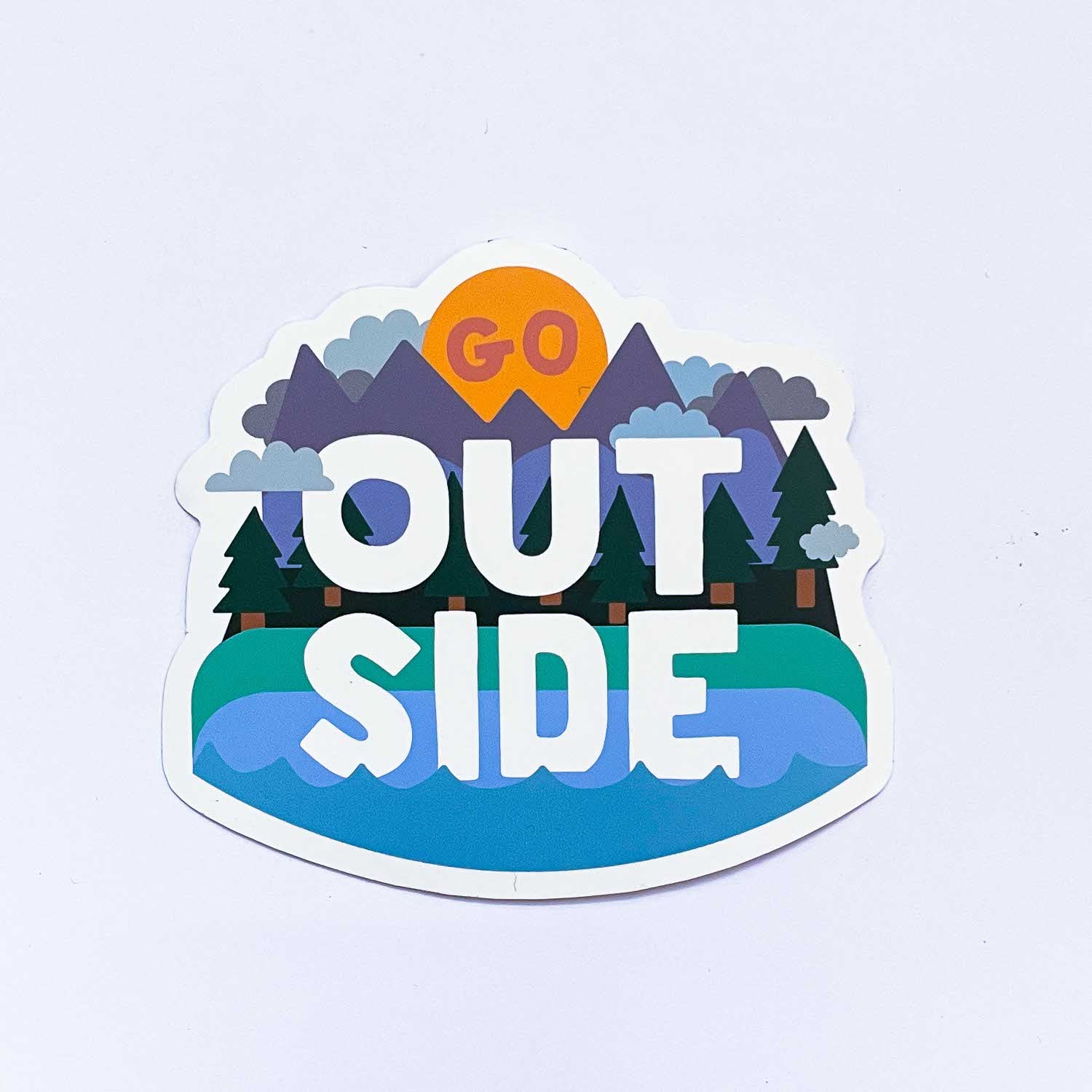 Go Outside Sticker