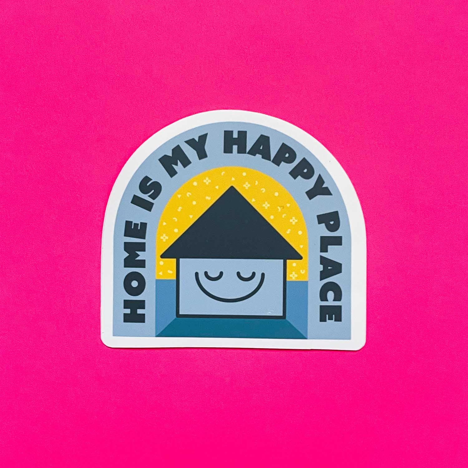 Happy Home Sticker