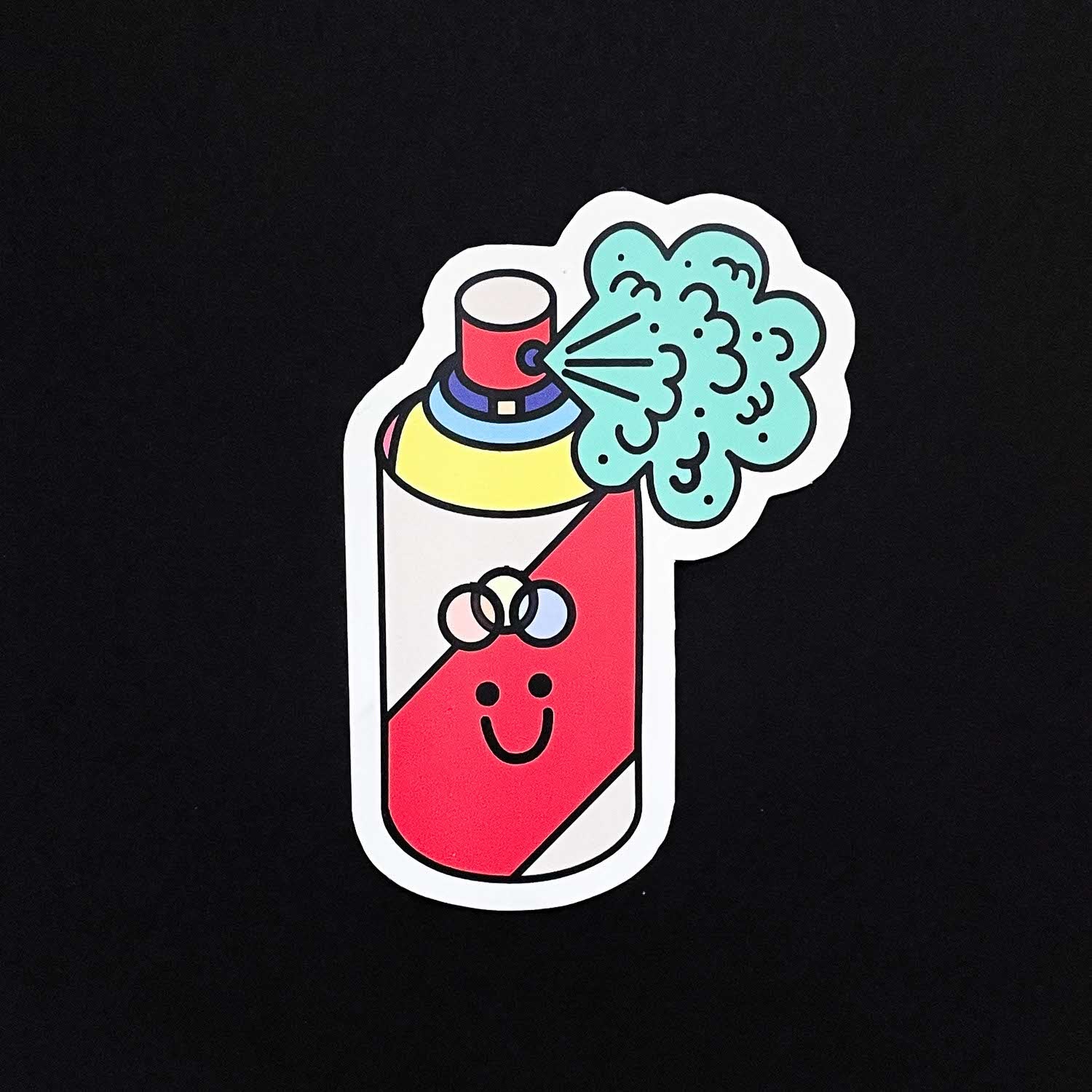 Spraycan Sticker