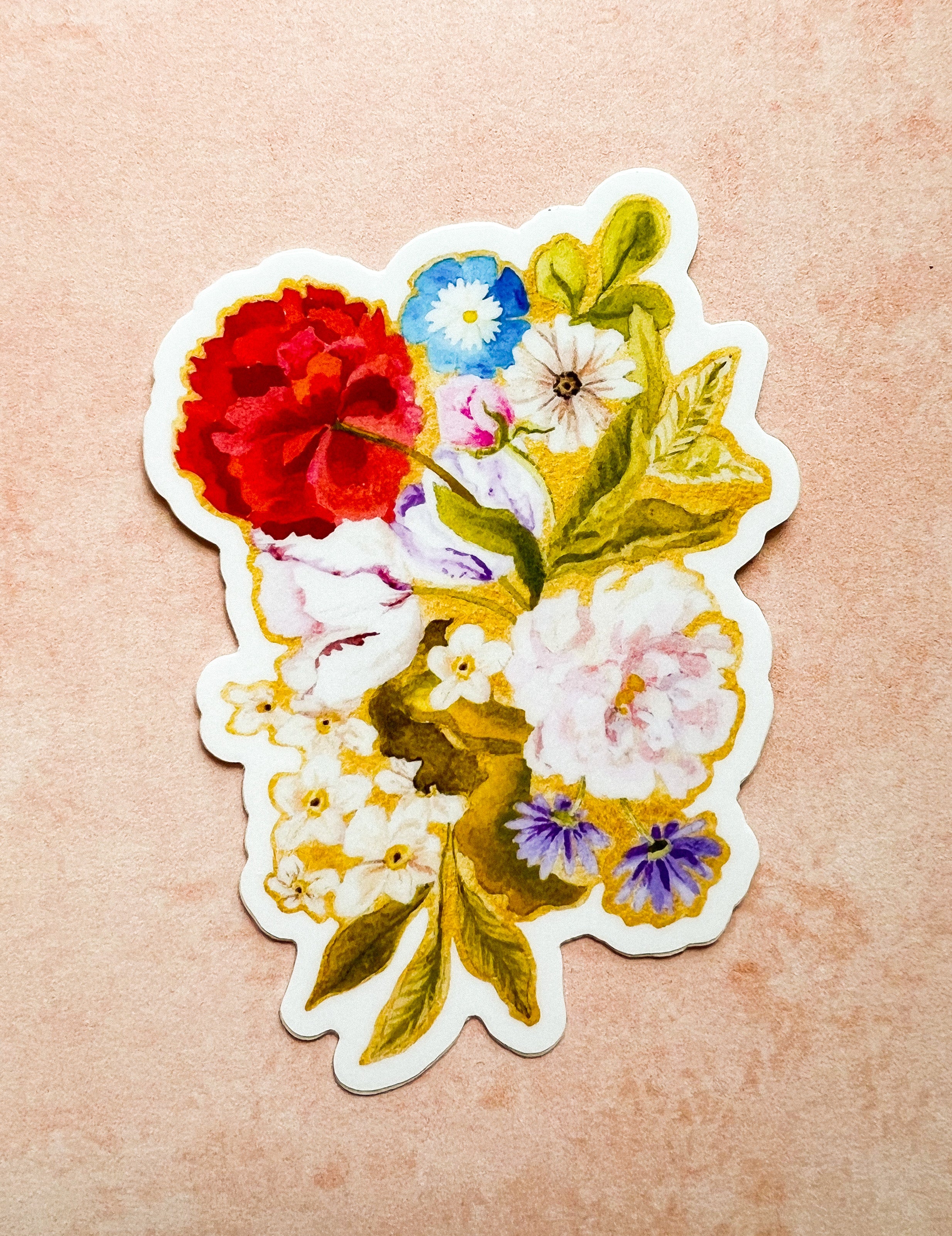 Femmes and Fleurs Stickers