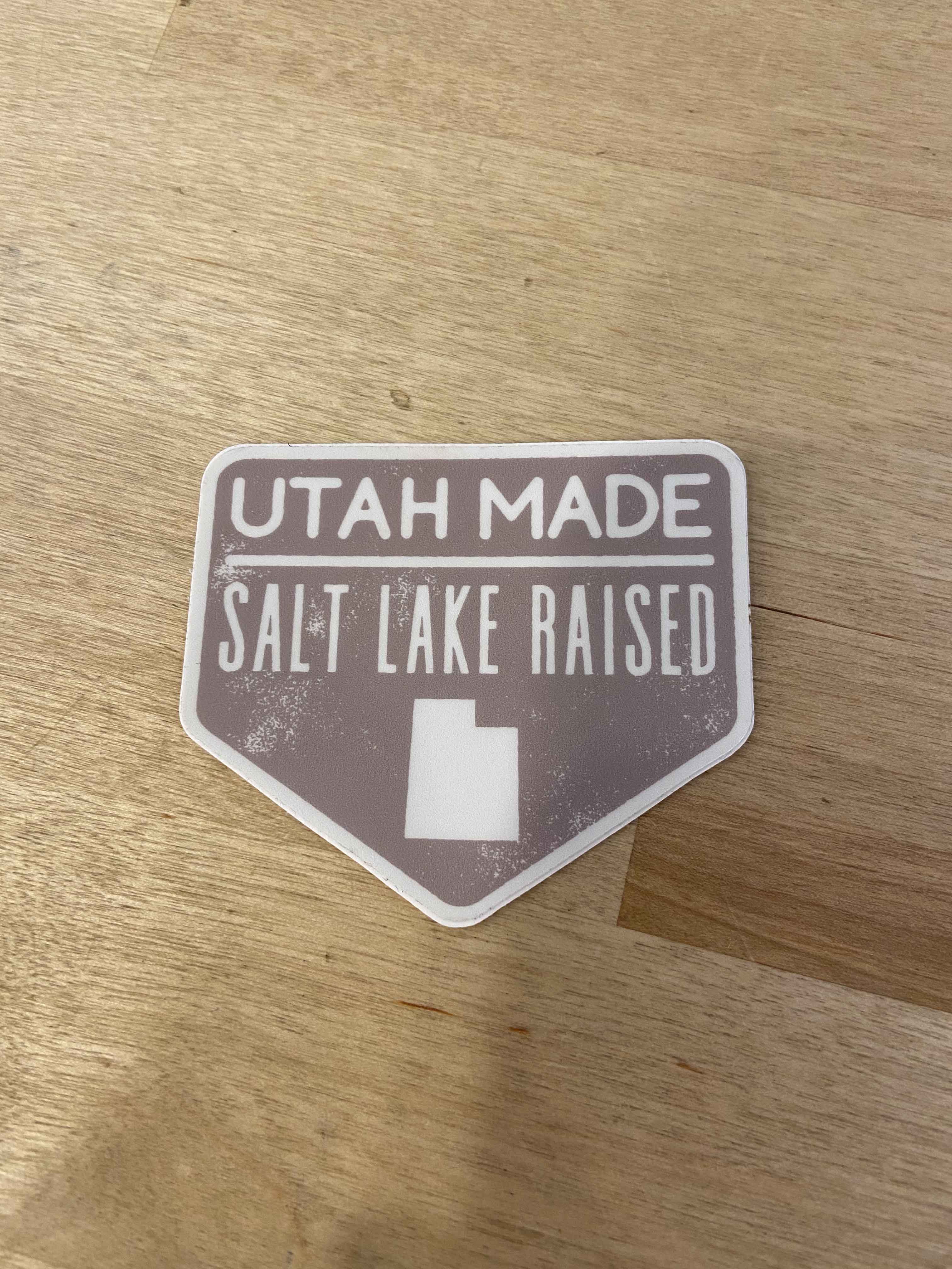 Utah Made Salt Lake Raised Sticker