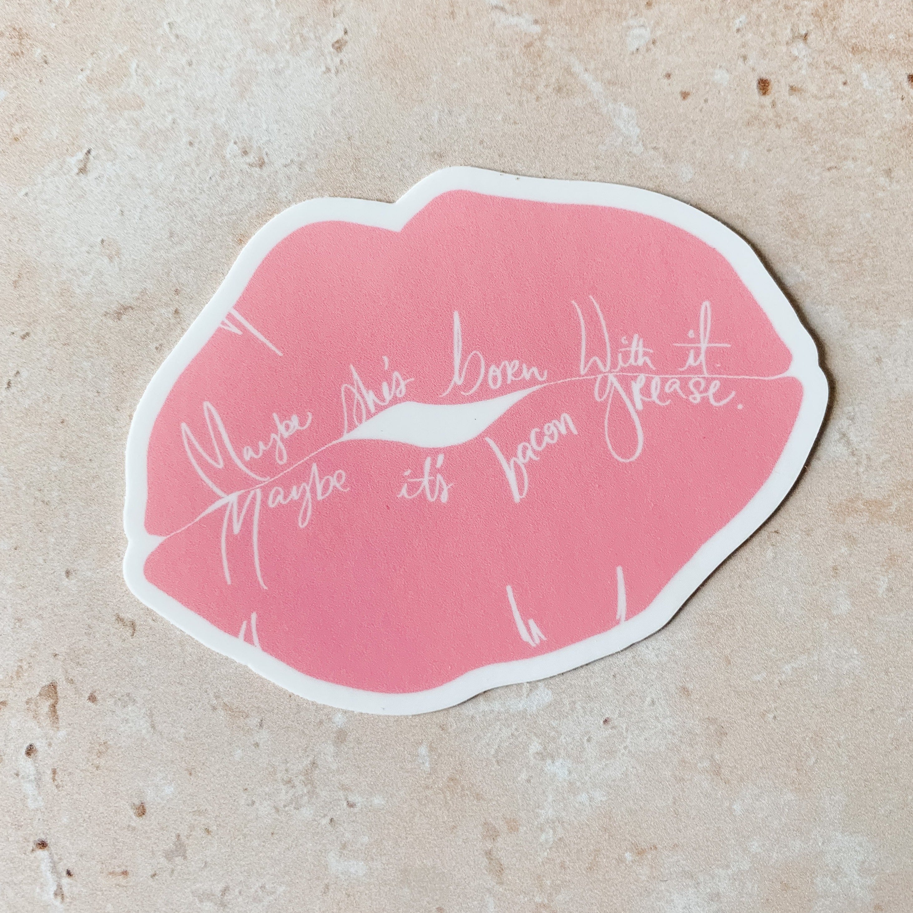 Lip Sticker - Oh, Capri Studio