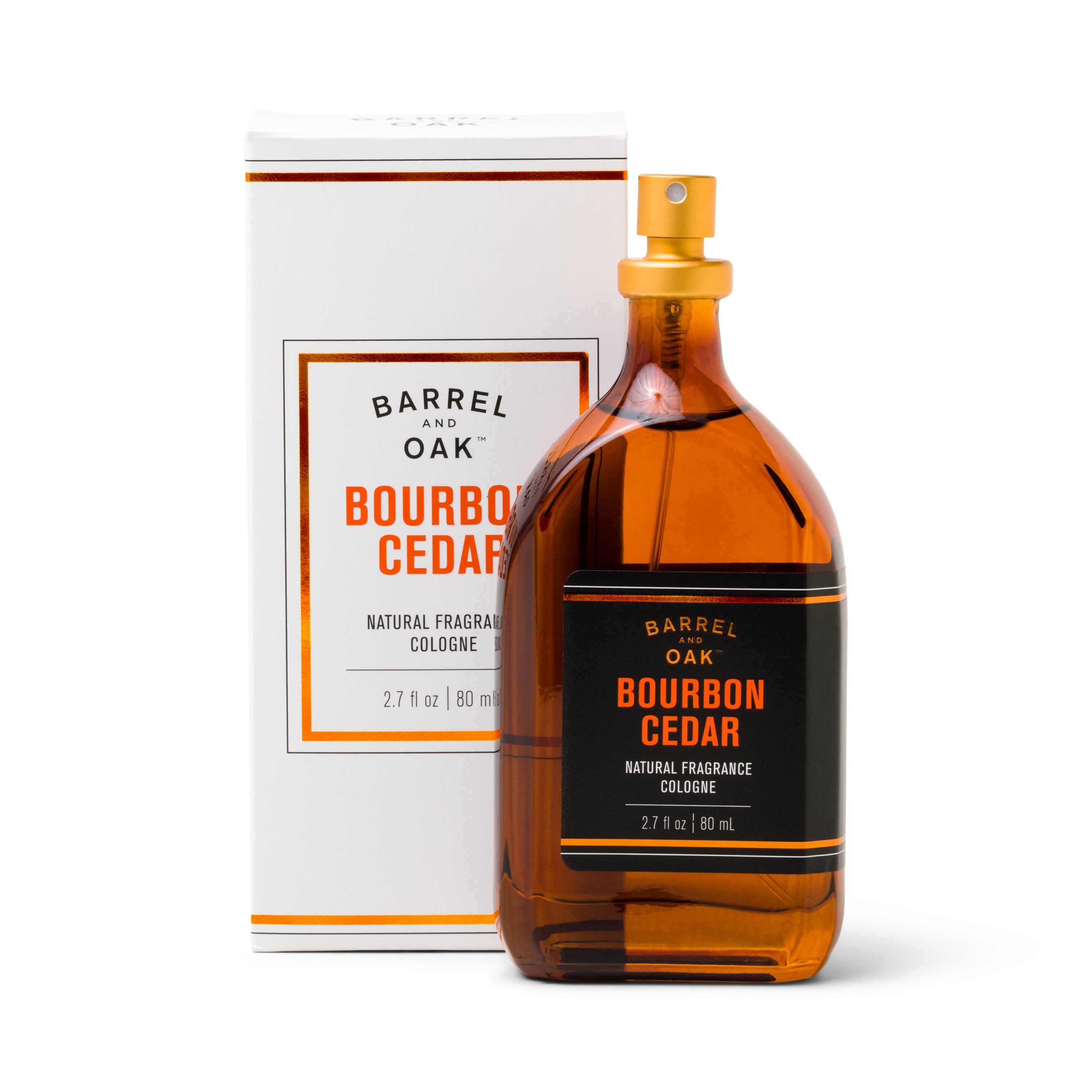 Natural Fragrance Cologne - Bourbon Cedar 2.7 fl oz.