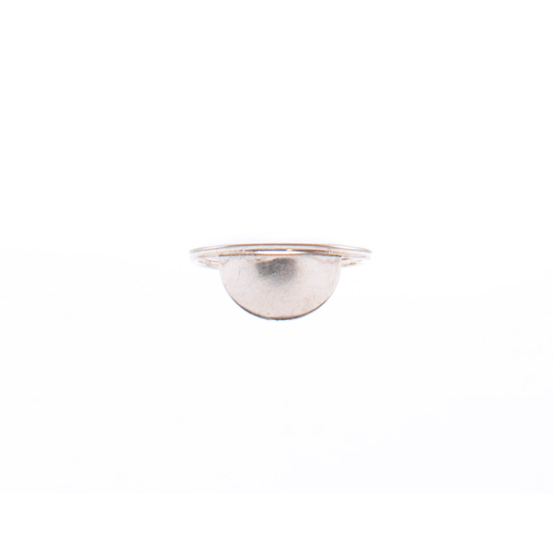 Medium Halo Ring Sterling Silver Arch Ring Silver Sun Ring