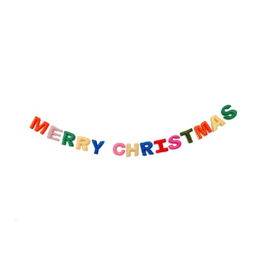 Wool Felt Christmas Banners - 7 Variants
