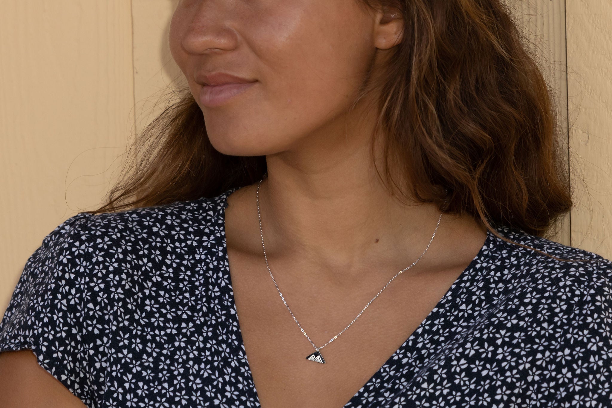 Mountain Peaks Mini Necklace - The Bearded Jeweler