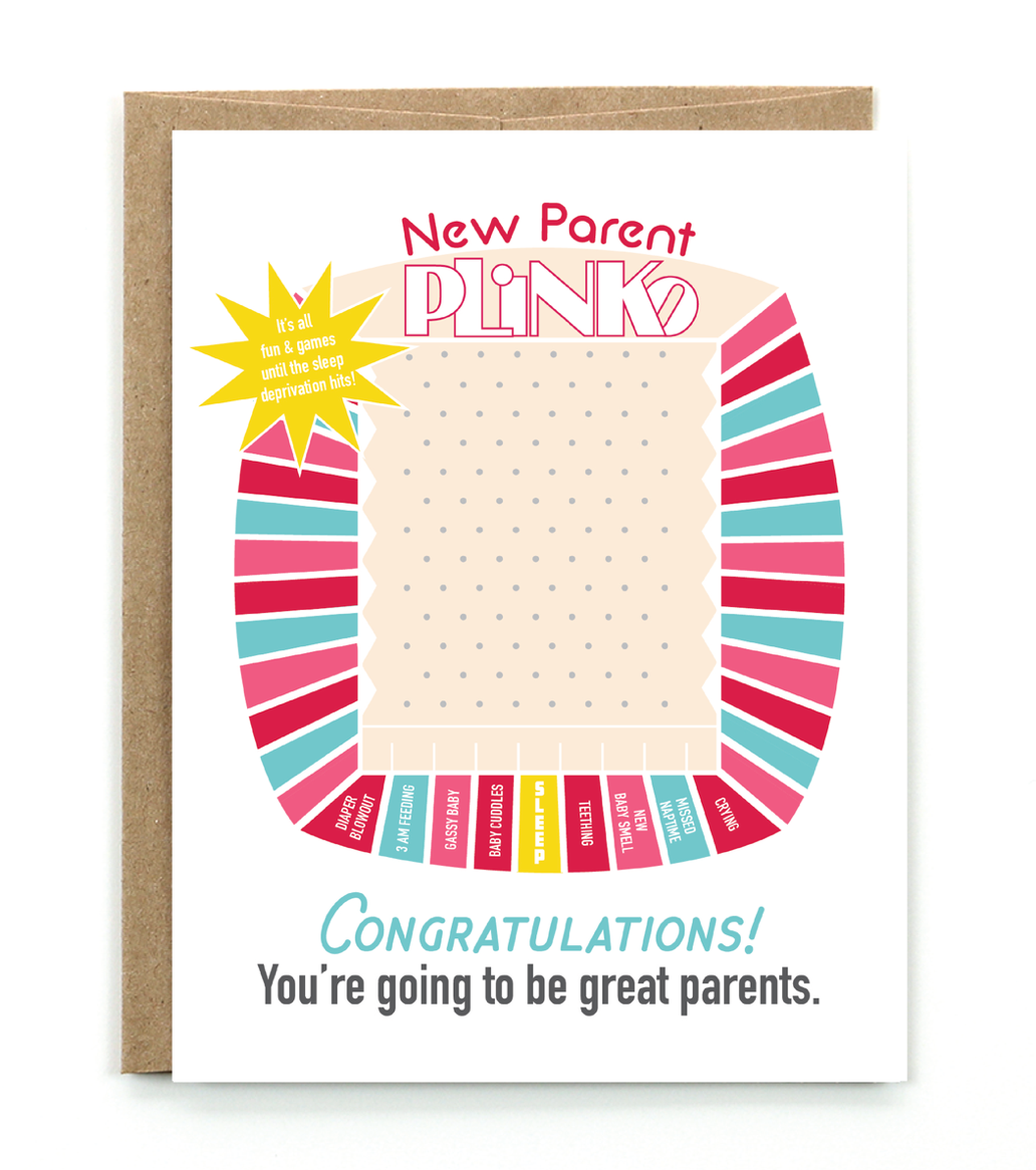 New Parent Plinko Card - Public School Paper Co.