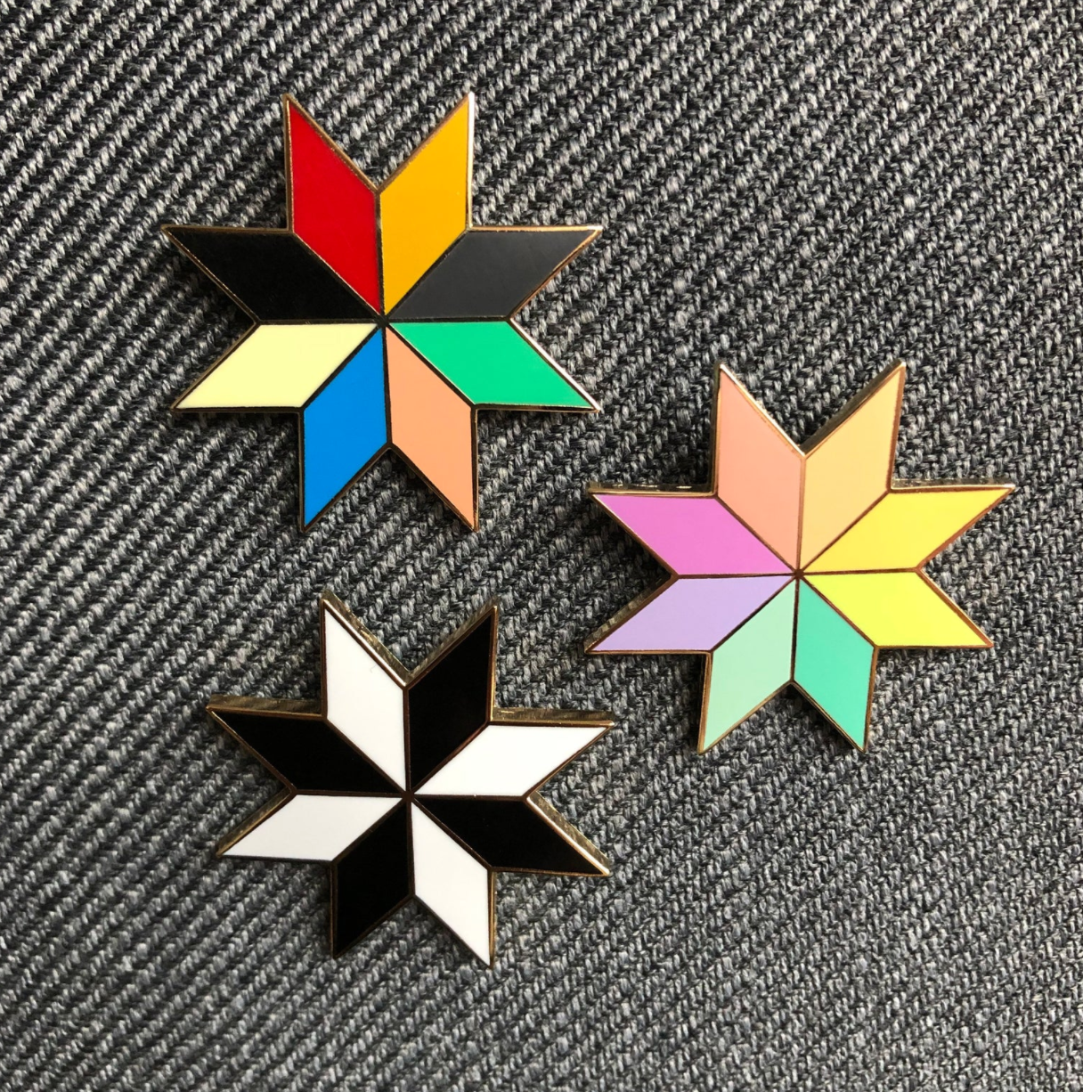 Coco West Illustration Pins