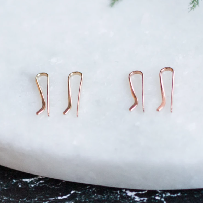**Mini Bobby Pin Earrings