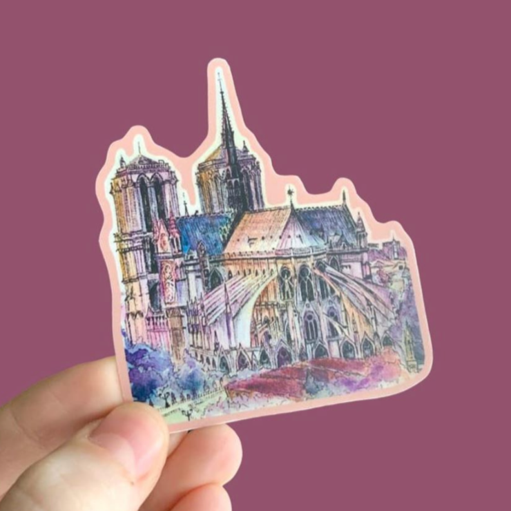 Notre Dame Stickers