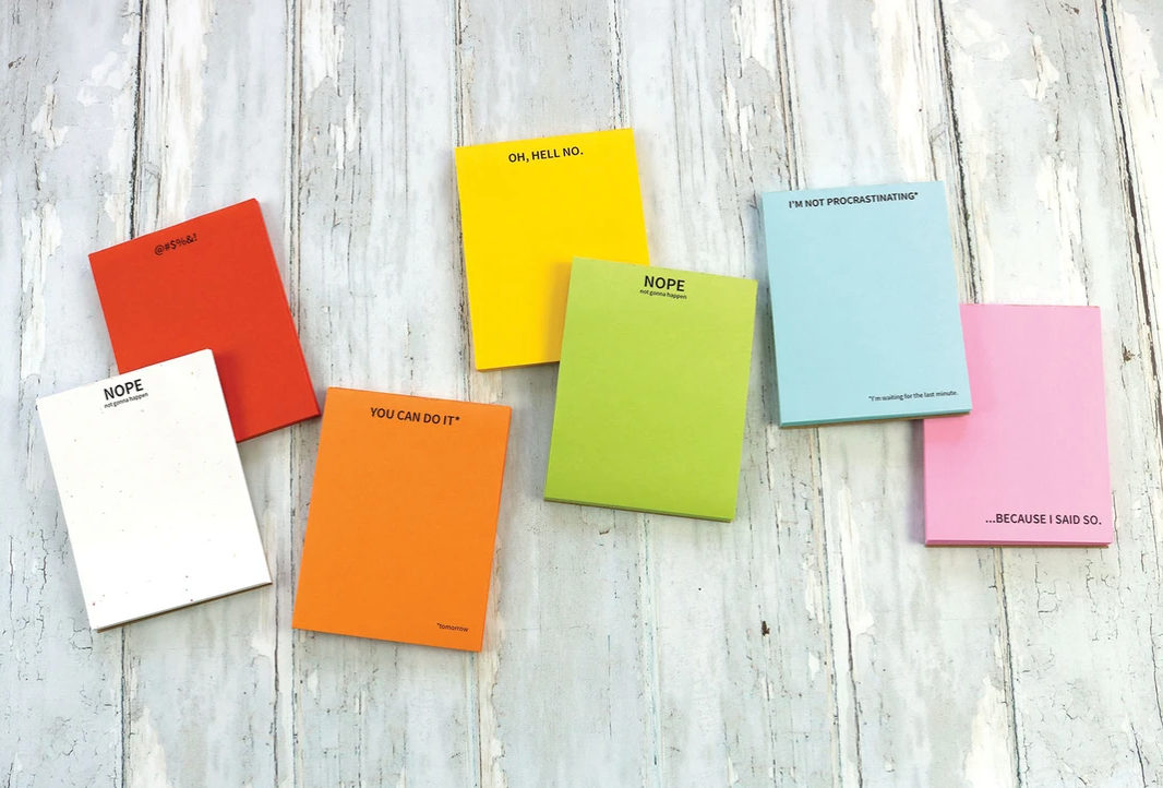 You Can Do It (tomorrow) Notepad