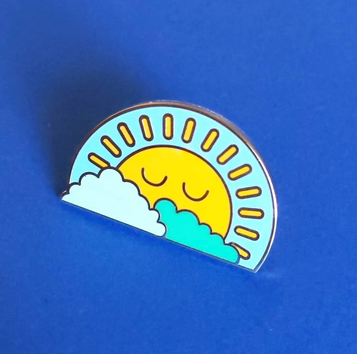 Sleepy Sun Pin