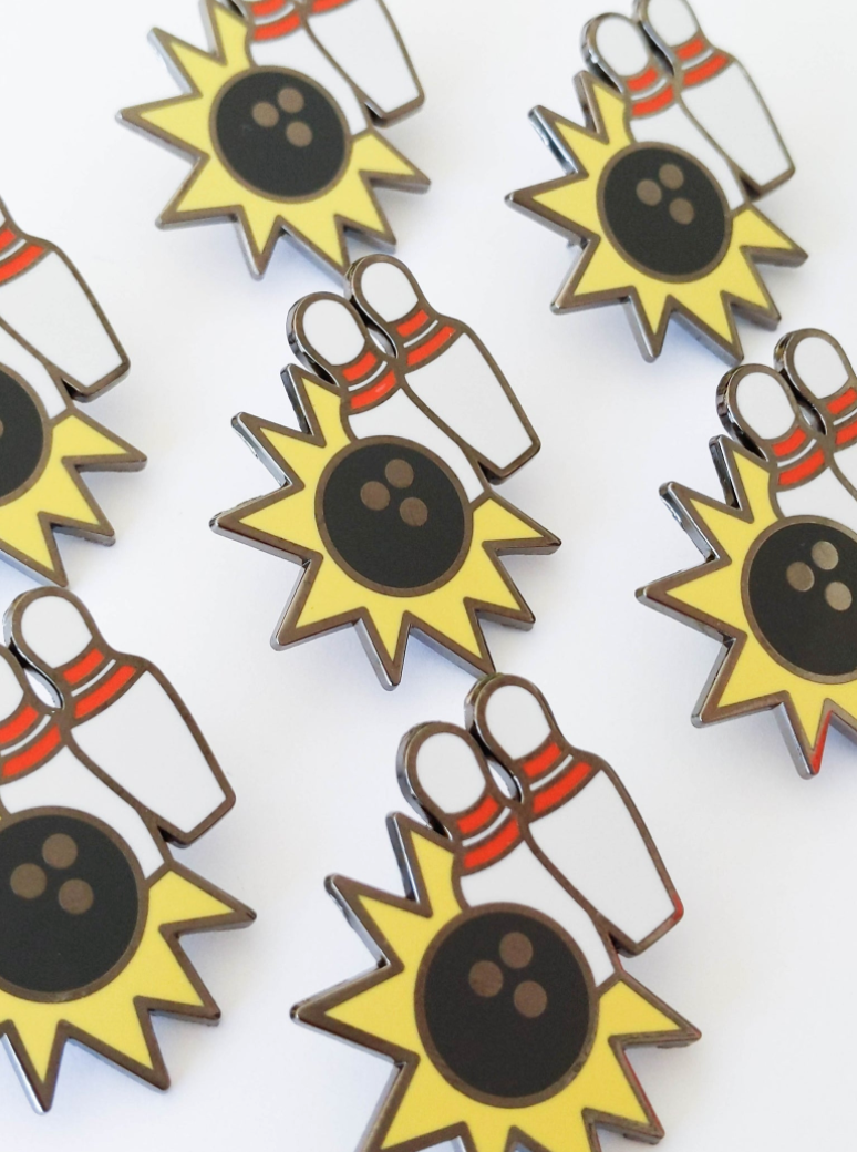 Bowling Party Pin