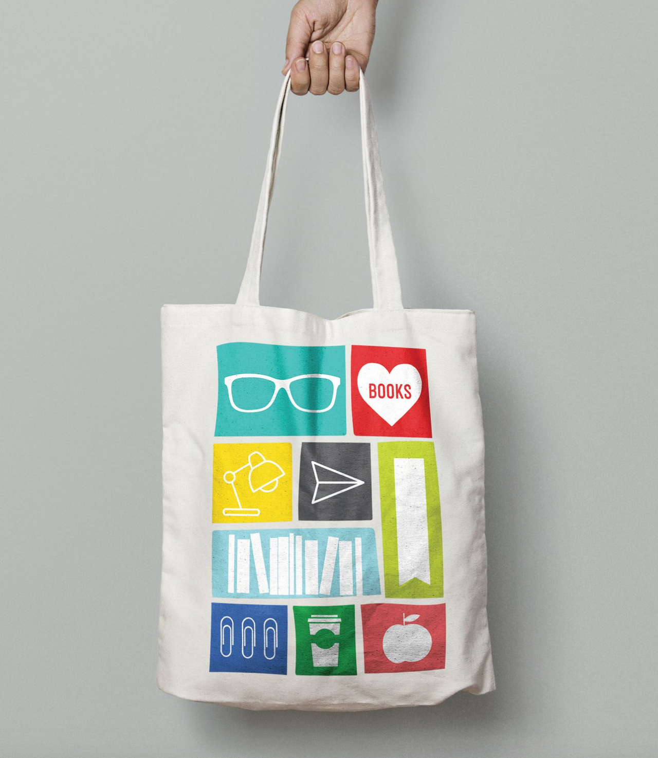 Bookworm Tote Bag - Public School Paper Co.