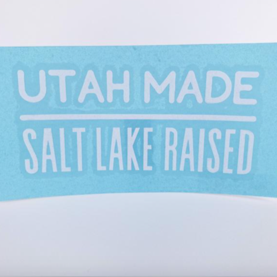 Utah Made Salt Lake Raised Sticker