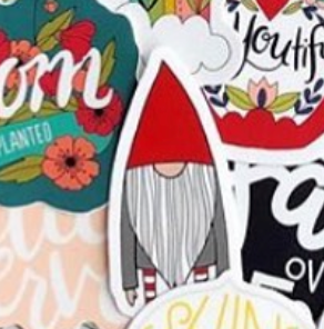Little Things Happy - Stickers