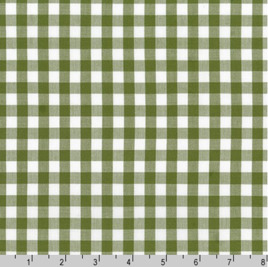 Andi Trouser Skirt - Avocado Check