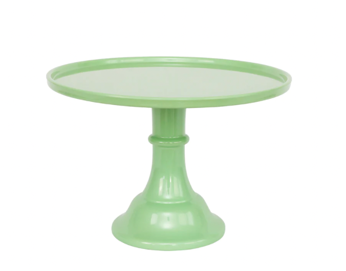 Sage Green Melamine Cake Stand
