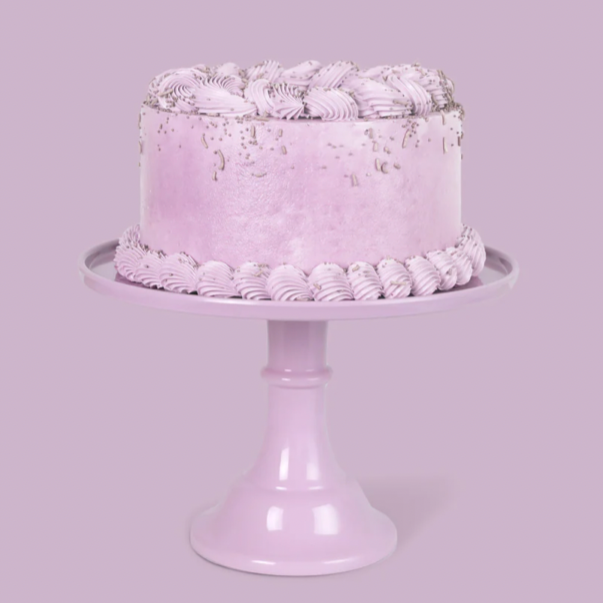 Lilac Purple Melamine Cake Stand