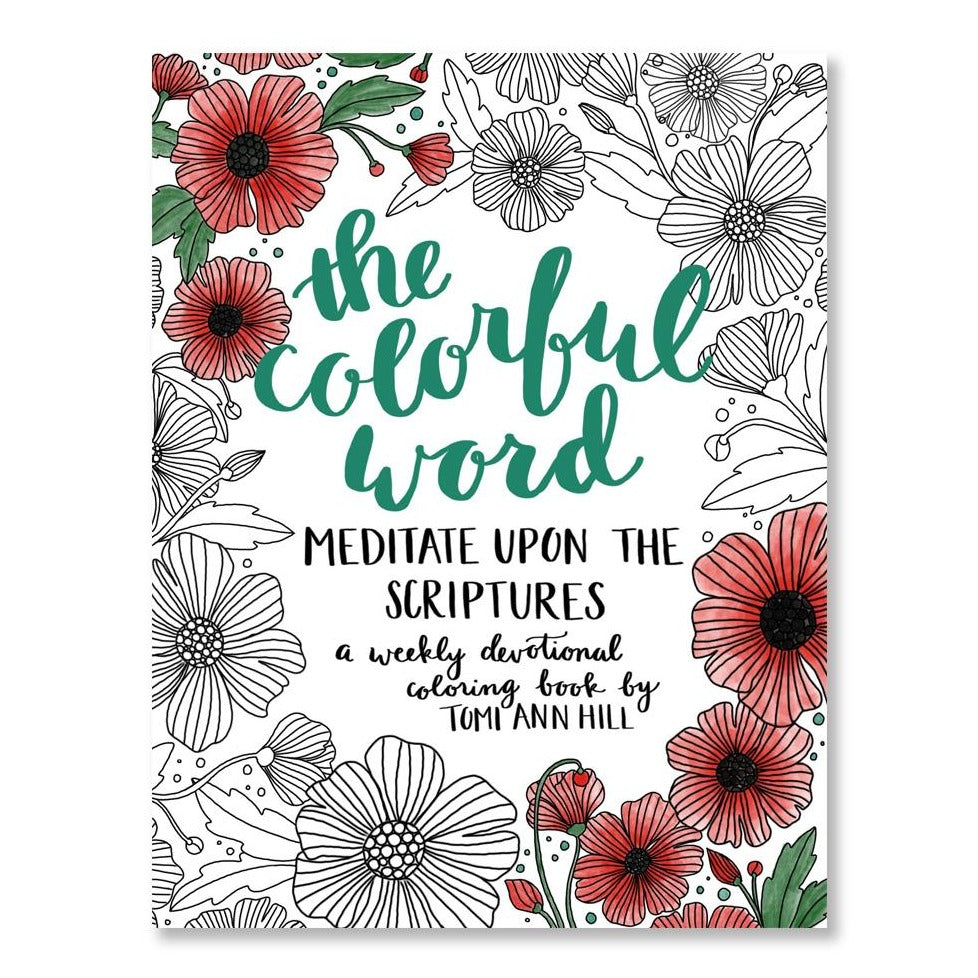 "The Colorful Word: Meditate Upon the Scriptures" combines the best of a coloring book and a scripture study journal. Each beautiful coloring page is accompanied by a page with a more extensive version of the scripture, and then space for you to journal your own feelings, thoughts, and impressions as you color. In the end you'll have a book full of beautiful art that is as vibrant as your own faith.