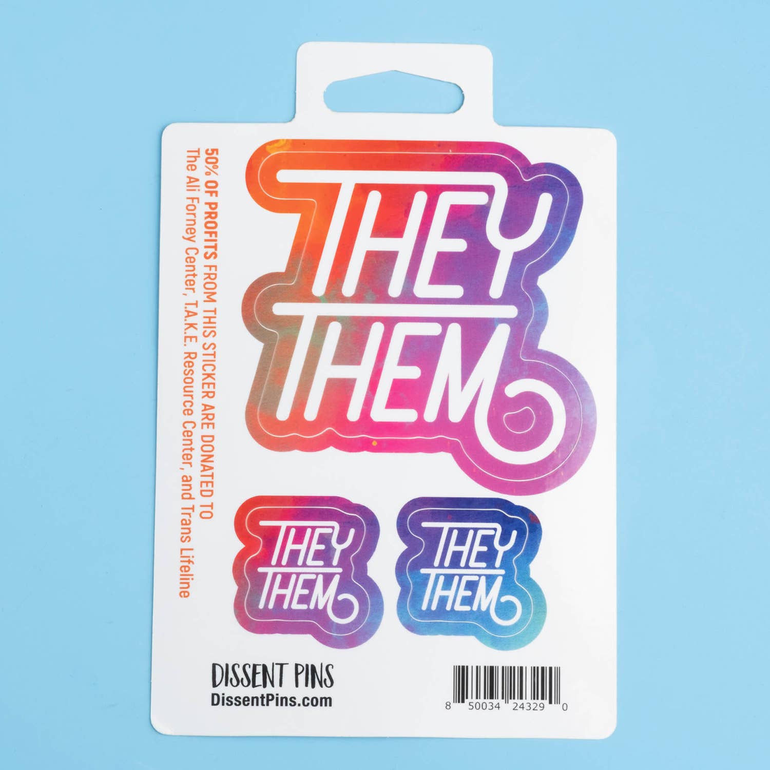 Pronoun Sticker Sheets
