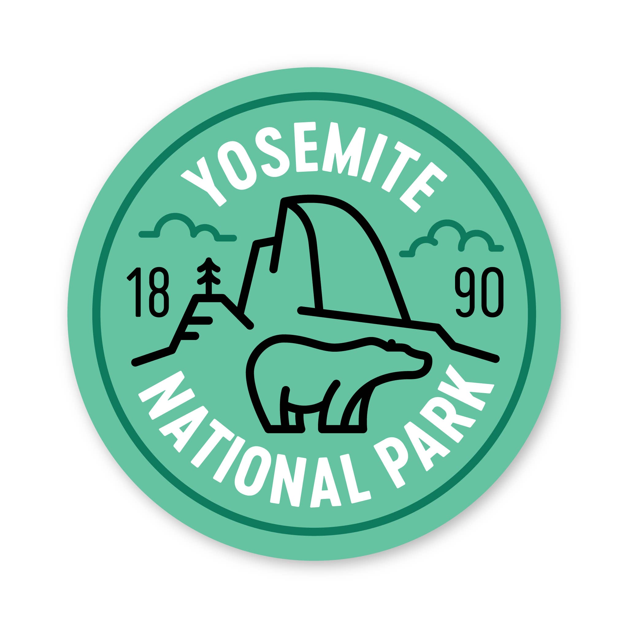 Yosemite National Park Sticker