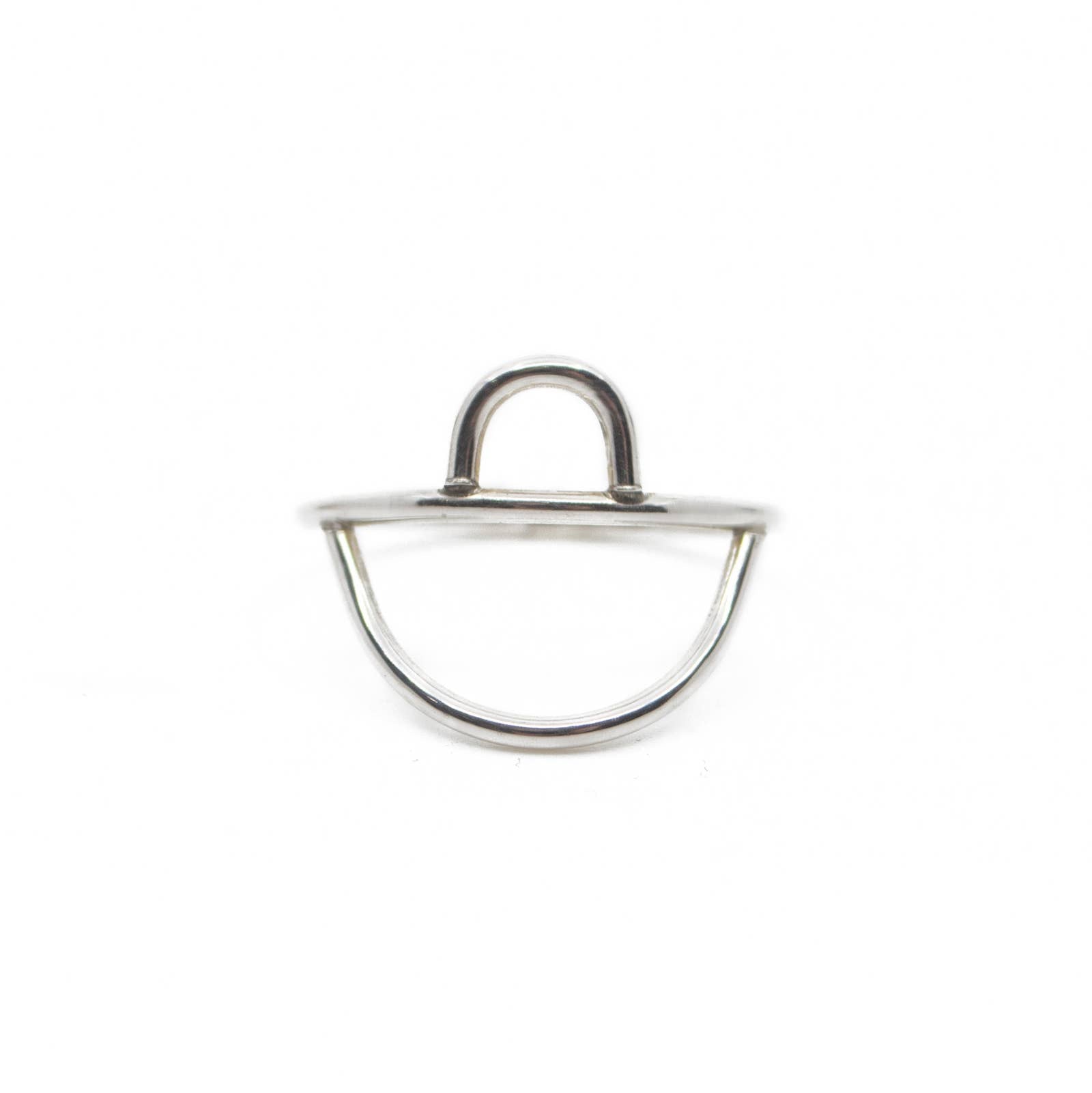 Horizon Ring in Silver
