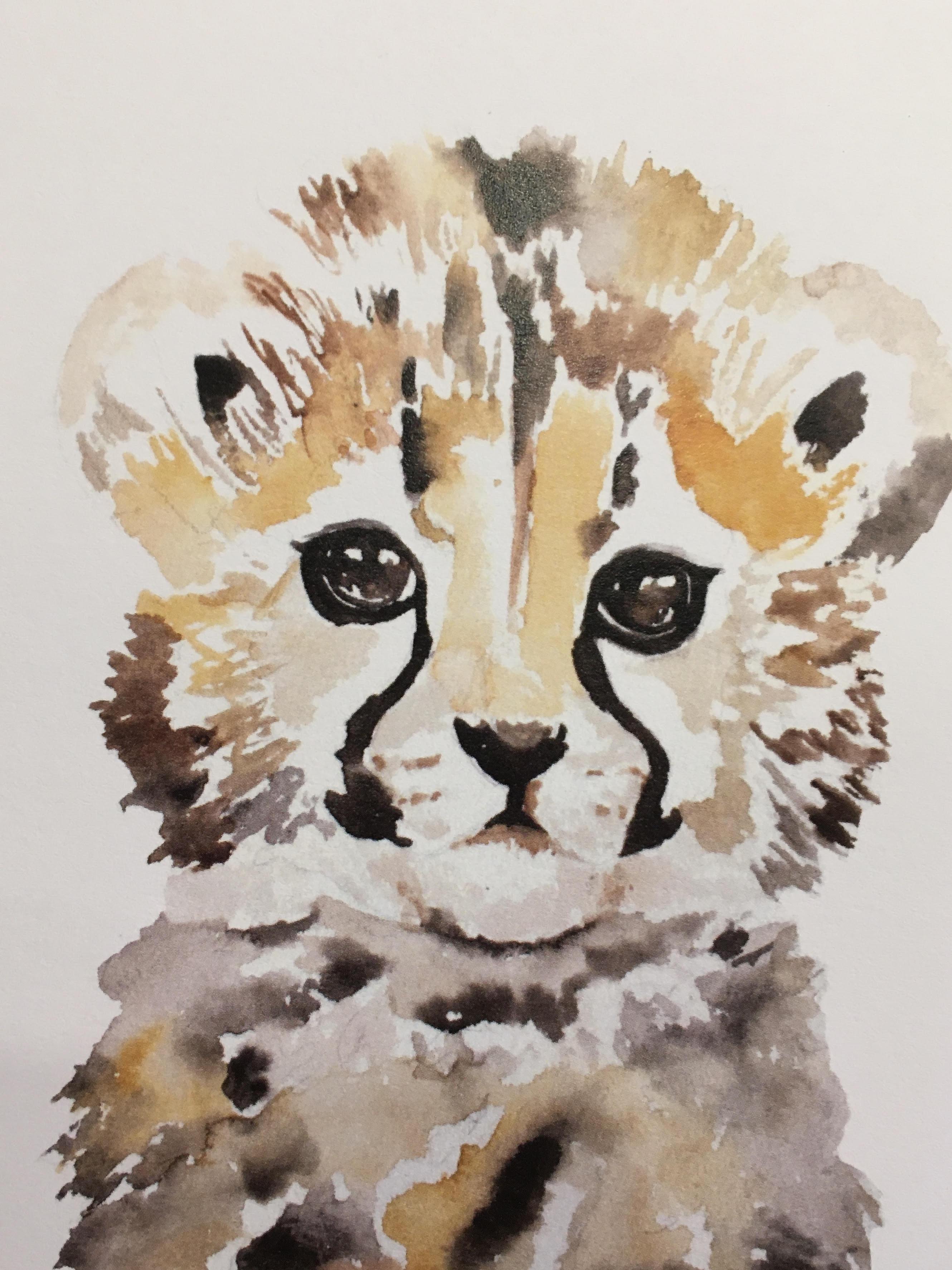 Watercolor Animal Sticker - Jenn Seely