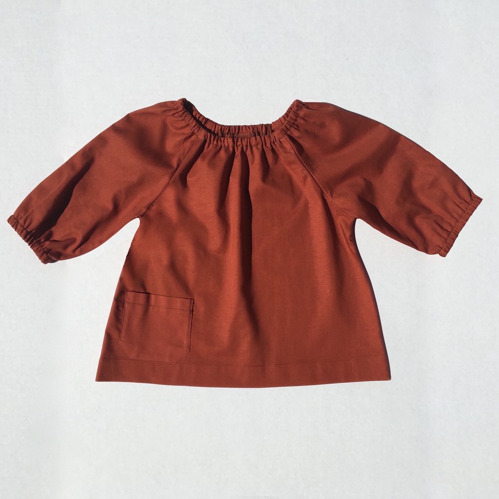 The Stella Peasant Top - Various Solid Colors Available